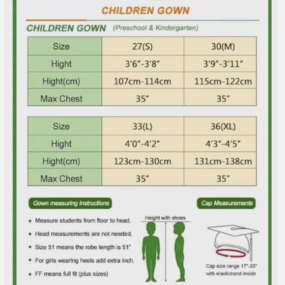 Blue Graduation/Choir Robe Child Size 30 (M) *Graduation Mall* - Picture 4 of 9